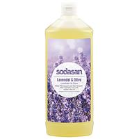 Sodasan milde Pflanzenseife Lavendel & Olive NachfÃ¼llpackung 1L