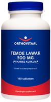 Orthovitaal Temoe Lawak 500 mg Tabletten