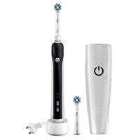 Oral-B Pro 760 Cross Action Elektrische Zahnbürste Rotierend/Oszilierend/Pulsieren Schwarz, Weiß