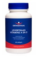 Orthovitaal Levertraan vitamine a en d 60sft