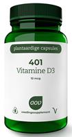 AOV 401 Vitamine D3 10 mcg Vegacaps