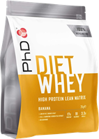 Diet Whey - PHD Nutrition - Banane - 2 Kg (80 Shakes)