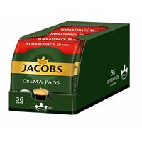 Jacobs Crema - 5x 36 pads