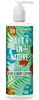 Faith In Nature Hand & body lotion kokos 400ml