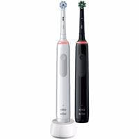 Oral-B Pro3 3900 Pro 3900 Elektrische Zahnbürste Schallzahnbürste Schwarz, Weiß