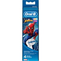 Oral B Oral-B Spiderman opzetborstels EB10K - 4 Stuks