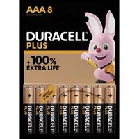 Duracell Plus-AAA K8 Micro (AAA)-Batterie Alkali-Mangan 1.5V 8St.