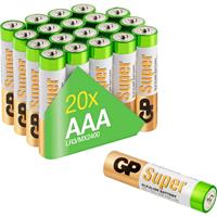 GP Batteries AAA batterij (potlood)  GP24AET-2VS20 Alkaline 1.5 V 20 stuk(s)