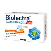 Biolectra Magnesium 400 mg ultra Trinkgranulat Orange