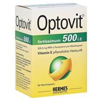 Hermes Arzneimittel OPTOVIT fortissimum 500 Kapseln 60 Stück