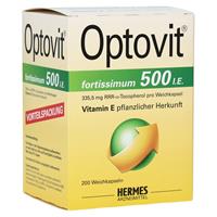 Hermes Arzneimittel OPTOVIT fortissimum 500 Kapseln 200 Stück