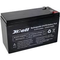 XCell 12.8-6 Spezial-Akku LiFePo-Block Flachstecker LiFePO 4 12.8V 6000 mAh