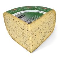 1,3kg Kruidenkaas basilicum-knoflook Goudse Biologisch vegetarisch dynamische kaas - Demeter 50+