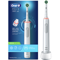 Oral-B PRO 3 3000 White Cross Action elektrische tandenborstel