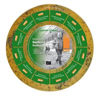 Kruidenkaas basilicum-knoflook Goudse Biologisch vegetarisch dynamische kaas - Demeter 50+ | Vanaf 250gr