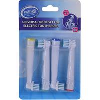 4x Universele Opzetborstels Voor Elektrische Tandenborstel - Tanden Poetsen - Opzetkoppen/borstelkoppen/opzetborsteltjes