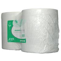 Europroducts Toiletpapier Maxi Jumbo, 2-laags, 380 Meter, Eco, Pak Van 6 Rollen