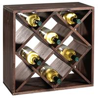 Fsc Houten Wijnflessen Legbordsysteem Voor 20 Wijn Flessen Wijnrek