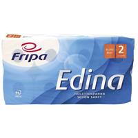 Fripa Toilettenpapier Edina 1010808 2-lagig 8 Rollen