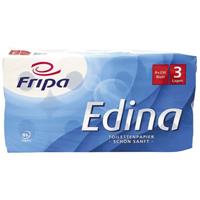 Fripa Toilettenpapier Edina 1010810 3-lagig 8 Rollen