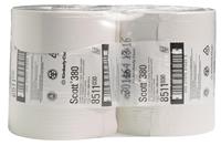 Scott toiletpapier Performance Maxi Jumbo, 2-laags, 380 meter, pak van 6 rollen