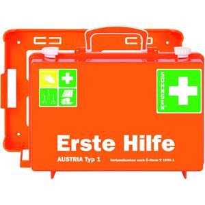 SOHNGEN Söhngen Erste-Hilfe-Koffer AUSTRIA Typ 1, Wundverbände; Rettungsdecke