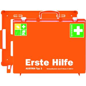 SOHNGEN Söhngen Erste-Hilfe-Koffer AUSTRIA Typ 2 (Wundverbände; SIRIUS Rettungsdecke)
