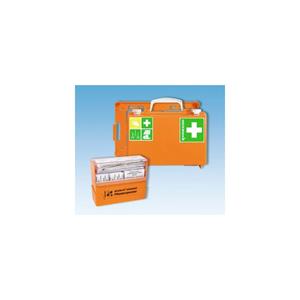 SOEHNGEN SÖHNGEN Erste-Hilfe-Koffer, mit Pflasterspender und Wandhalterung, orange
