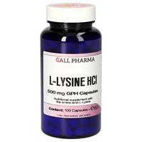 Gall Pharma L-Lysin HCl 500 mg GPH Kapseln