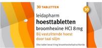 Leidapharm Hoestdrank Broomhexine HCI 8mg/5ml Suikervrij