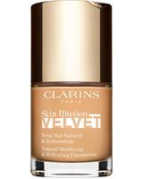 Clarins - Skin Illusion Velvet - Foundation – Natürlich Mattierend – Feuchtigkeitsspendend - -skin Illusion Velvet 110.5w