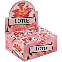 Spiru HEM Wierook Kegel Lotus (12 pakjes)