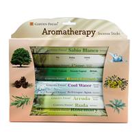 Spiru Garden Fresh - Aromatherapie Wierook Cadeauset (6 pakjes)