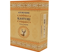 Spiru Ayurvedische Masala Wierook Kasturi Premium (12 doosjes)