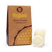 Spiru Organic Goodness Chandan Sandelhout Wax Melts / Smeltkaarsjes (40 gram)