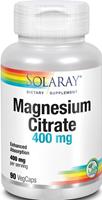 Solaray Magnesium citraat 400 mg 90vc