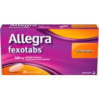 Allegra Fexotabs 120mg Tabletten