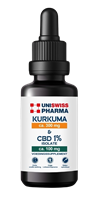 UniSwiss Pharma Kurkuma & CBD-Isolate 1%
