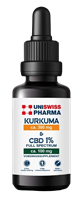 UniSwiss Pharma Kurkuma & CBD-Full Spectrum 1%