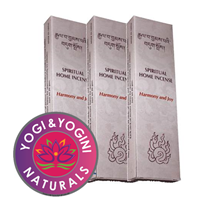 Yogi & Yogini Wierook Tibetaans Spiritual Home Harmony & Joy - 20 g (6 stuks) 