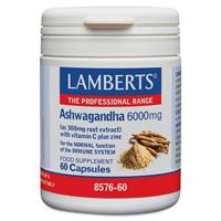 Lamberts Ashwagandha 6000 Mg 60 Cap