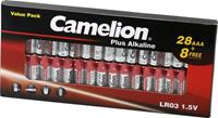 Camelion Plus LR03 Mignon (AA)-Batterie Alkali-Mangan 1250 mAh 1.5V 36St.