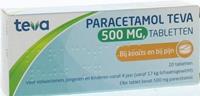 Teva Paracetamol 500 mg 20tb