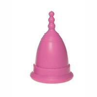 Menstruatiecups.nl Fair Squared Menstruatiecup - 100% natuurlijk rubber (Maat: Size L - roze)
