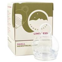 Menstruatiecups.nl FemmyCycle - innovatieve herbruikbare bolvormige menstruatiecup (Maat: Small (klein, tiener))