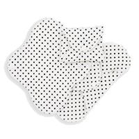 Menstruatiecups.nl ImseVimse Full Cycle Kit – van biologisch jersey katoen - slim fit (Kleur: Black dots)