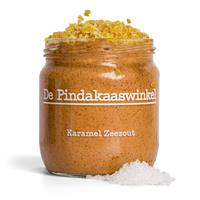 De Pindakaaswinkel Karamel zeezout Pindakaas
