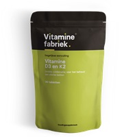 Vitaminefabriek Vitamine D3 K2 - 30 tabletten - .nl
