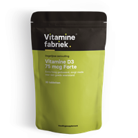 Vitaminefabriek Vitamine D3 75 mcg Forte - 30 tabletten - .nl