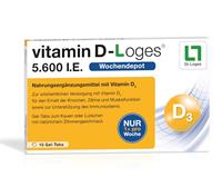 Dr. Loges + Co. GmbH VITAMIN D-LOGES 5.600 I.E. Kautabletten